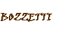 BOZZETTI